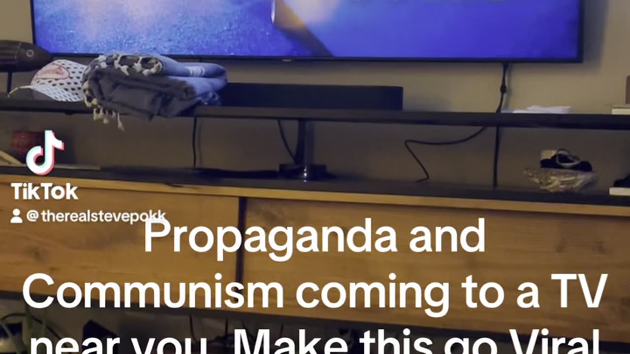 COMMUNISM AND PROPAGANDA COMING TO A TV NEAR YOU!