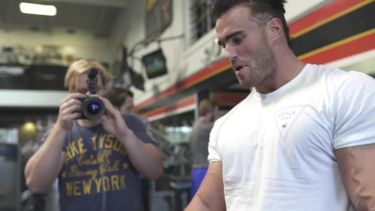 INSANE ARM PUMP ft. Calum Von Moger _ 6 Weeks to LEAN Ep. 1 #workout #gym #fitness