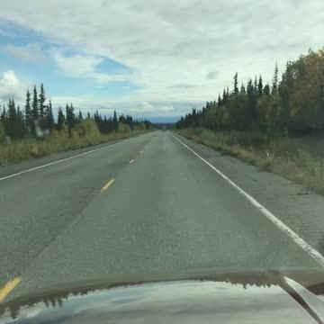 Heading to Glennallen, Alaska