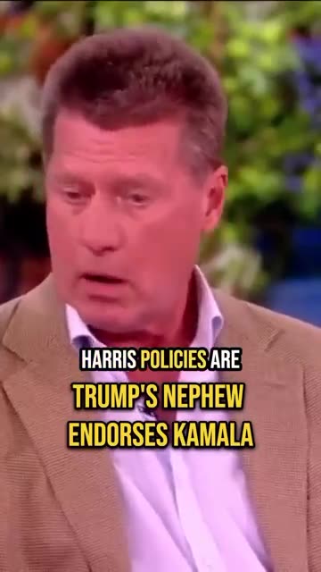 Trump's Nephew TURNS AGAINST HIM ...