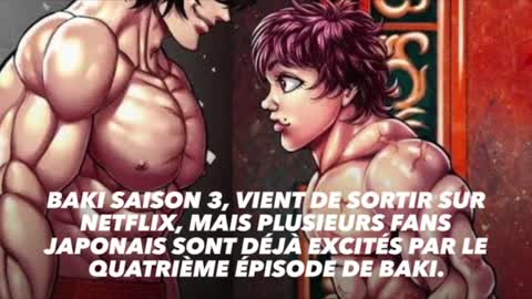 DATE DE SORTIE DE BAKI SAISON 4