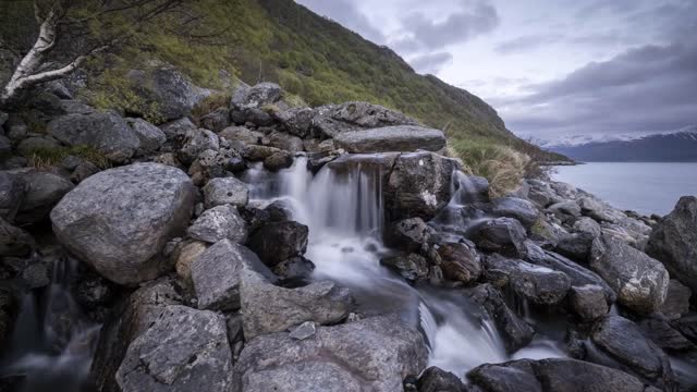 waterfall from sula norway