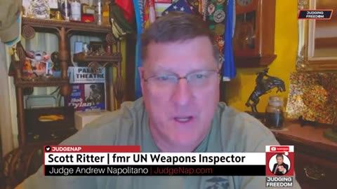 Judge Napolitano interviews Scott Ritter re Lebanon Explosions