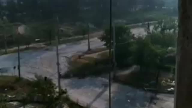 Ukrainian militants set up firing points in high-rise buildings in Severodonetsk, they are being hit