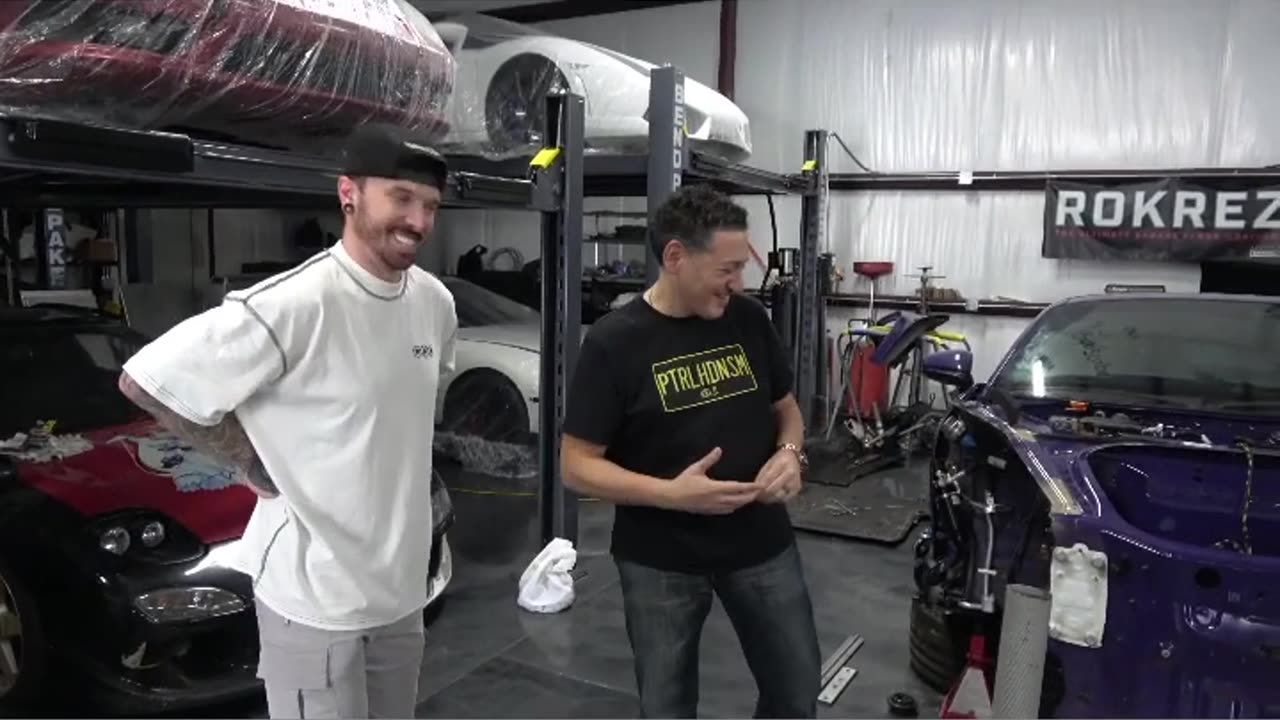 Mat Armstrong building a CRASHED Porsche 992 GT3! #shorts