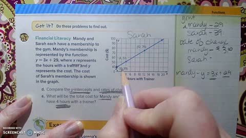 Gr 8 - Ch 4 - Lesson 5 - PART 2 - Compare Properties of Functions