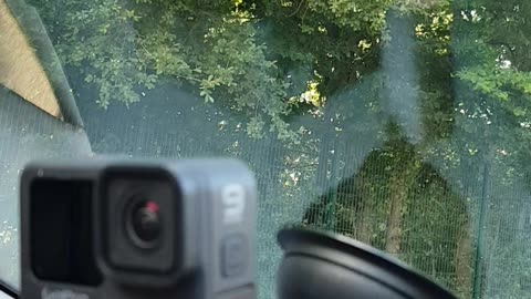 TELESIN SUCTION mount while driving using the GoPro