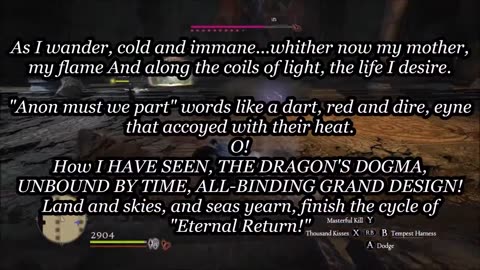 Dragon's Dogma Dark Arisen - Coils Of Light - Extended + Lyrics - English