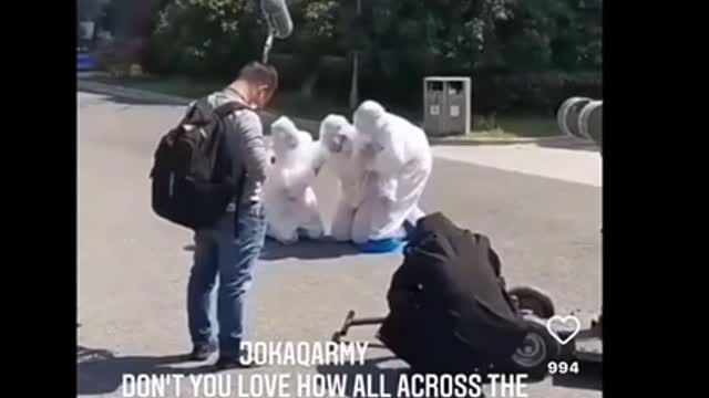 Fake virus propaganda