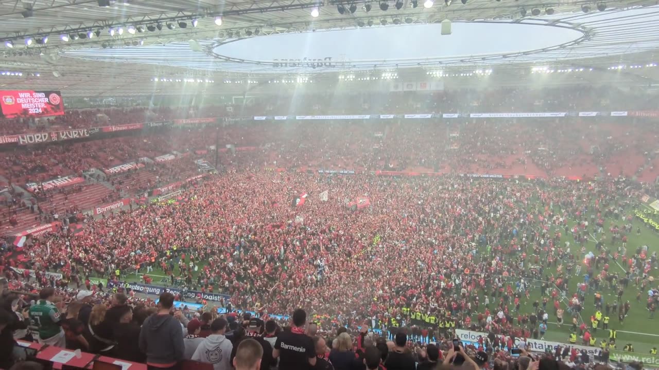 Bayer Leverkusen are BUNDESLIGA CHAMPIONS #football #bundesliga #shorts