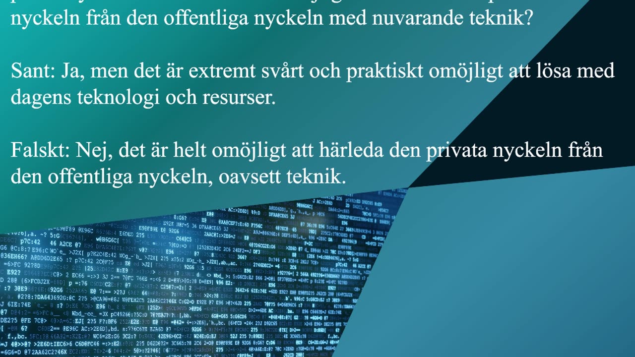 Frågor om Kryptografi och Kryptosystem-6