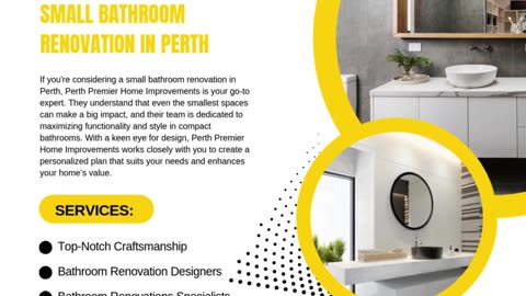 What Creative Solutions Enhance Small Bathroom Renovation in Perth?