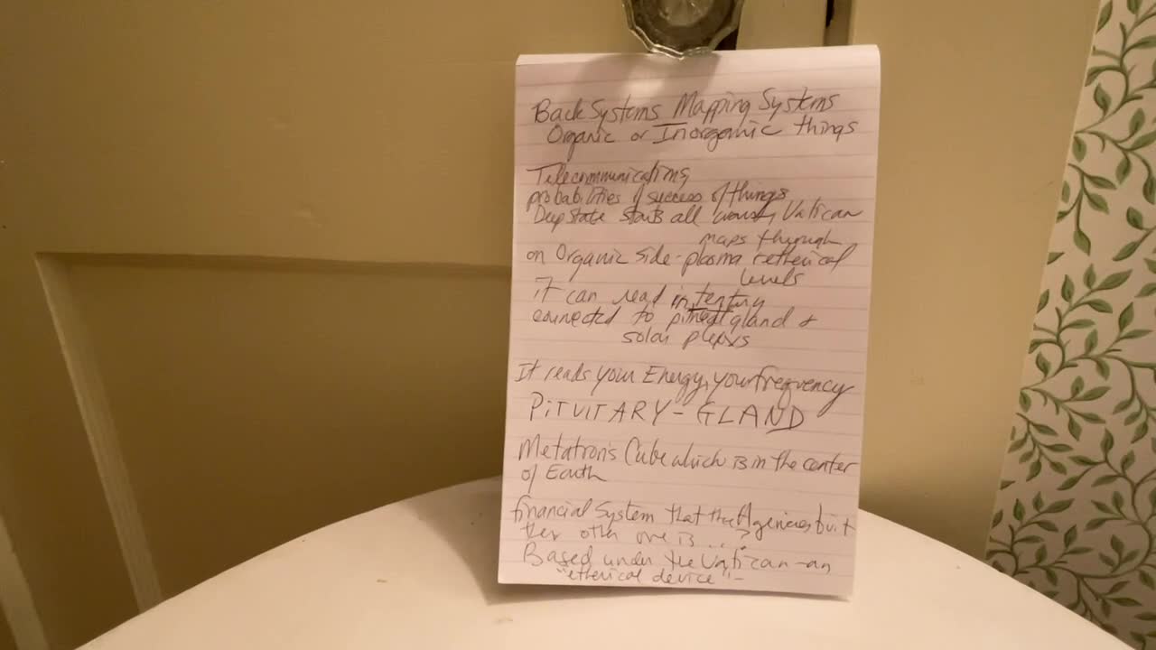 Got my Old Channel Back, Kim Goguen Notes…