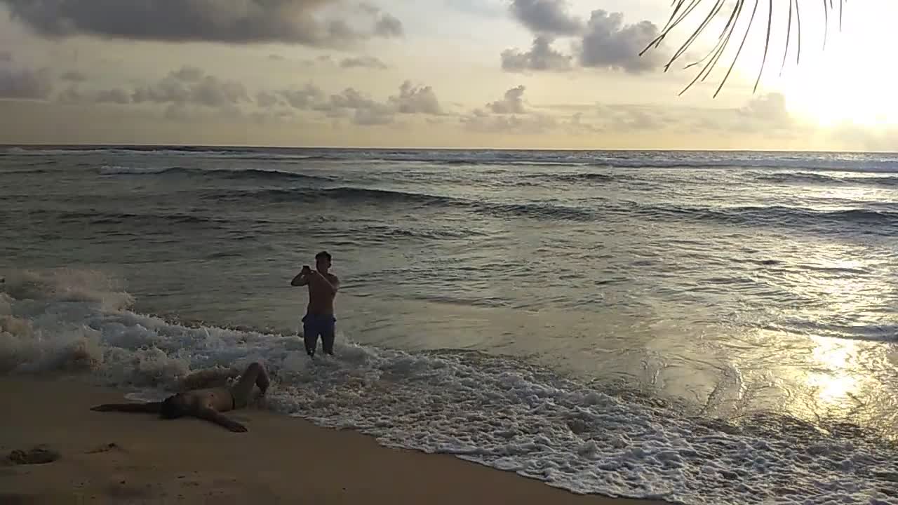 SURFING BEACH in PH | MORNING SCENERY