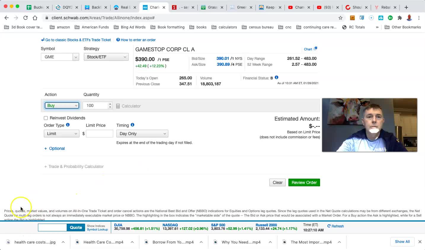 You Can Still Buy Gamestop at Schwab