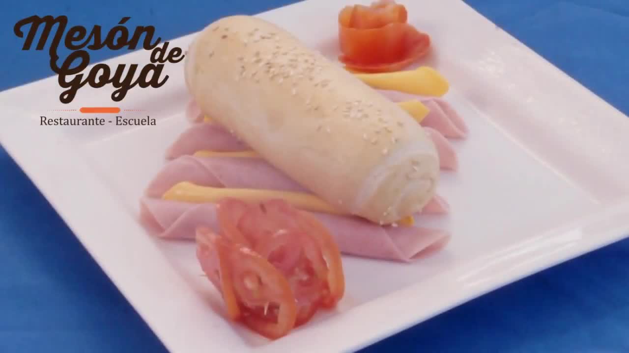 Aprende a preparar unas deliciosas flautas con queso y jamón