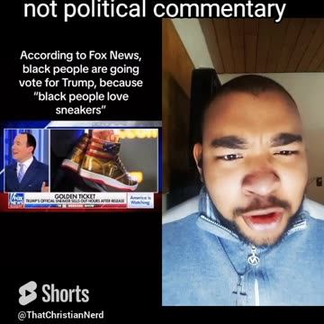 Blacks love sneakers! 😂