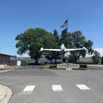 What's This About? USAF jet in Brewster, WA