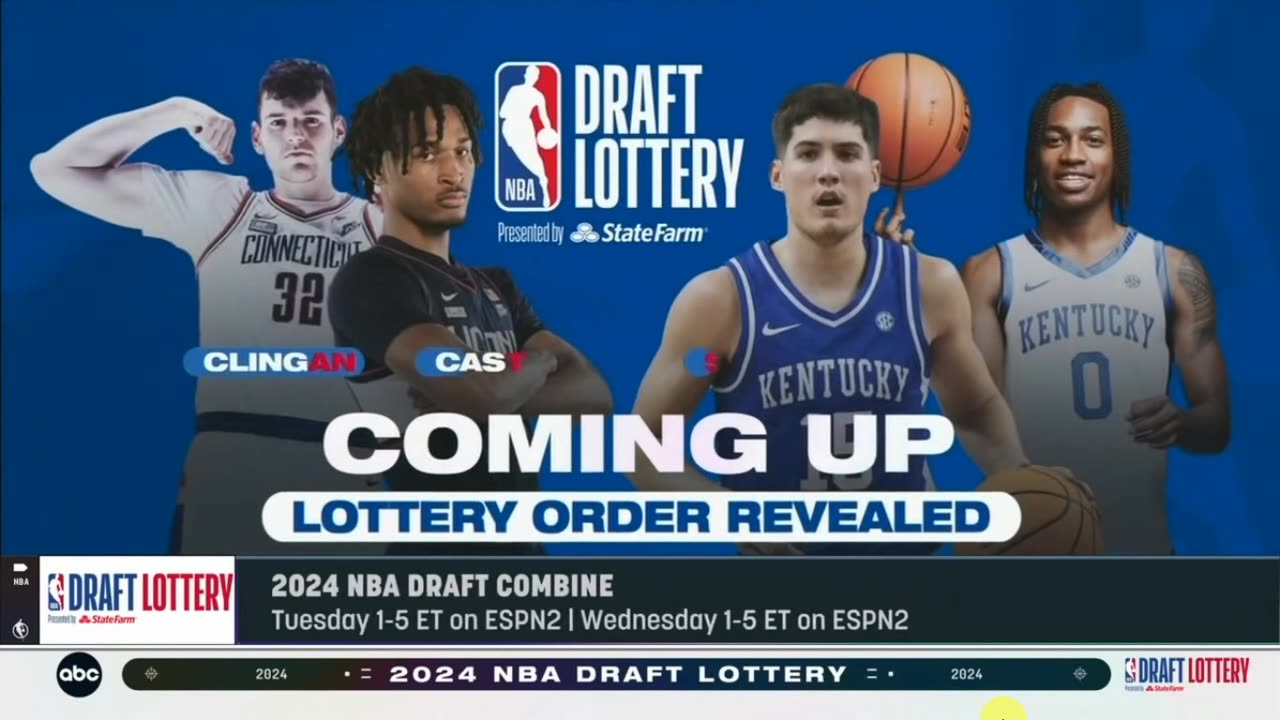 La Loterie du RepĂȘchage de la NBA 2024