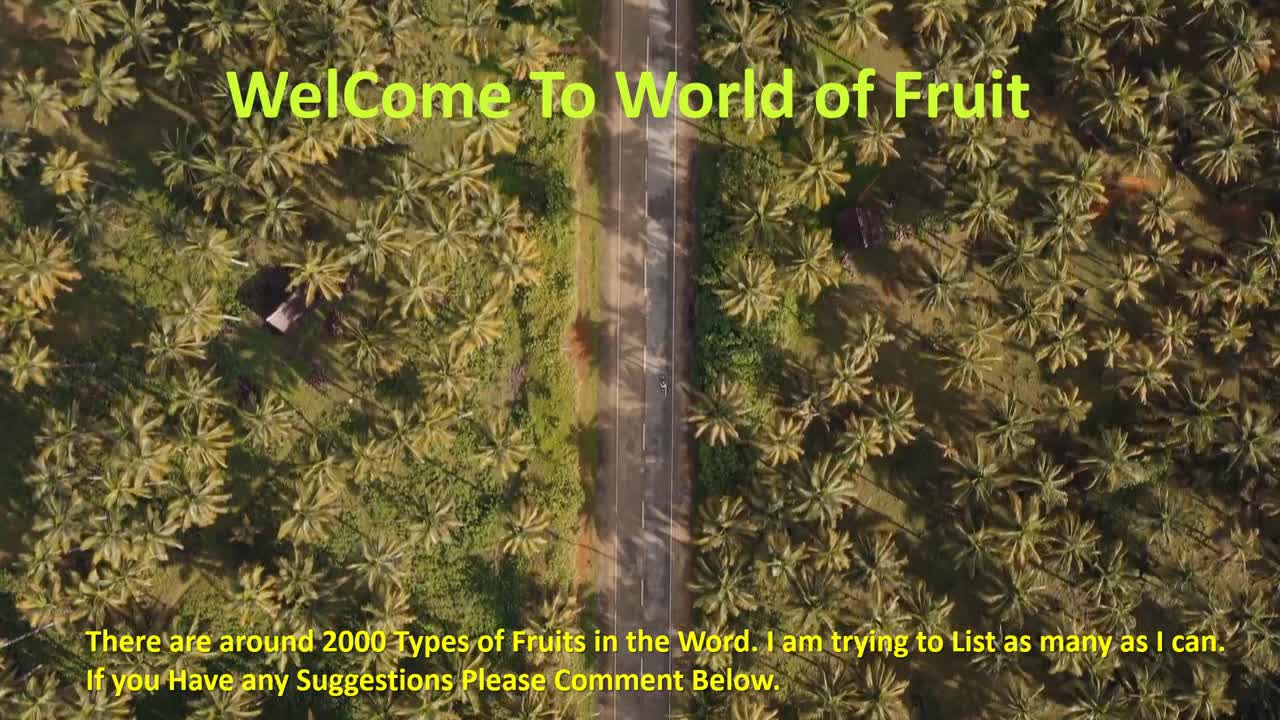 World of Fruits