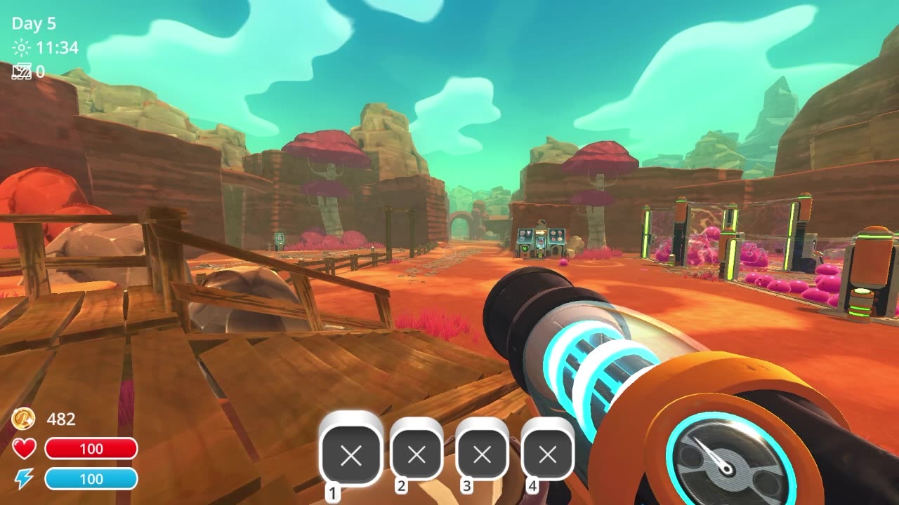 MY FIRST DAY AT SLIME RANCH- Slime Rancher