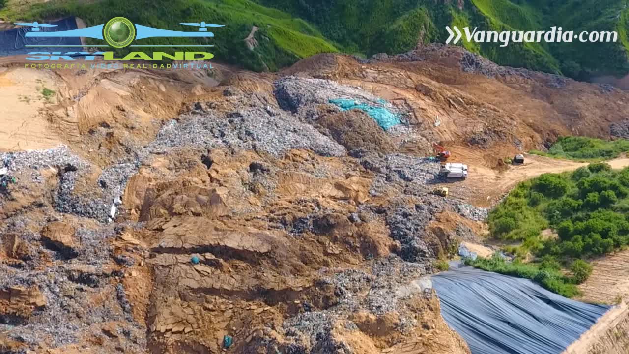 Imágenes aéreas deslizamiento en el Carrasco