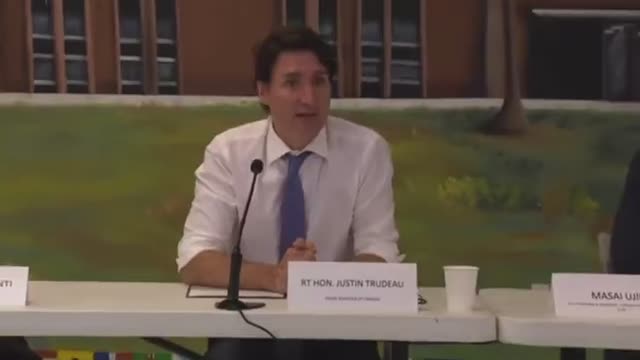 Trudeau's Slip up: "Initiative On Banning... Freezing The Market For Firearms"