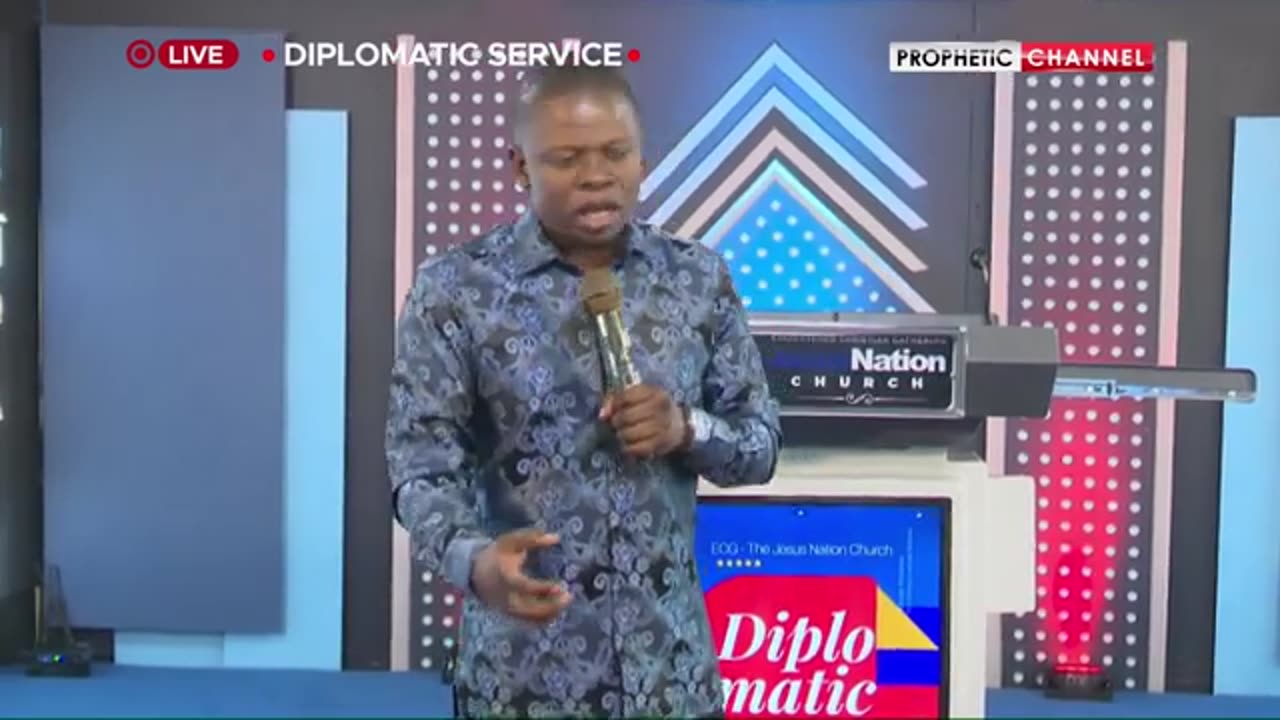 Diplomatic Service LIVE ECG - The Jesus Nation Church - Prophet Shepherd Bushiri 16.09.2024