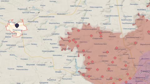 ❗️ The enemy attacked the positions of AFU almost 80 times today. Pokrovsk