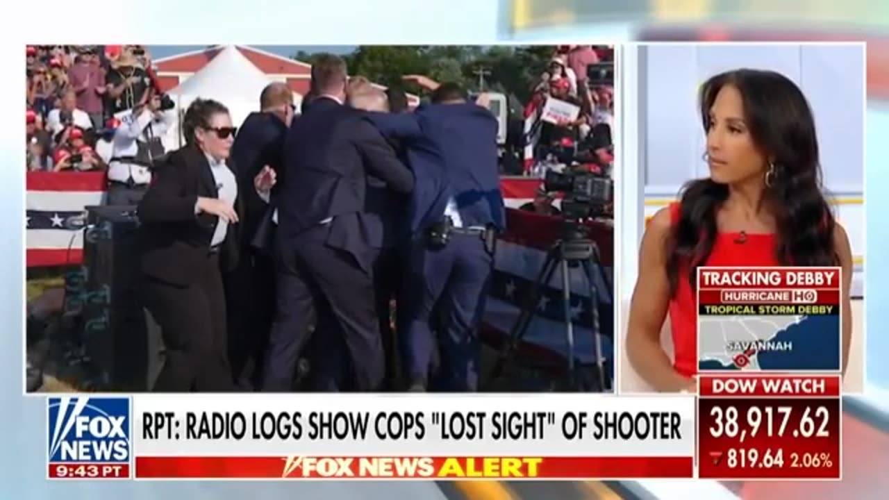 Radio logs reveal sniper's warning about Trump shooter