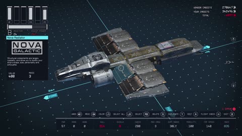 Starfield Ship Build 23: Razor Leaf Remodel (Level 40)