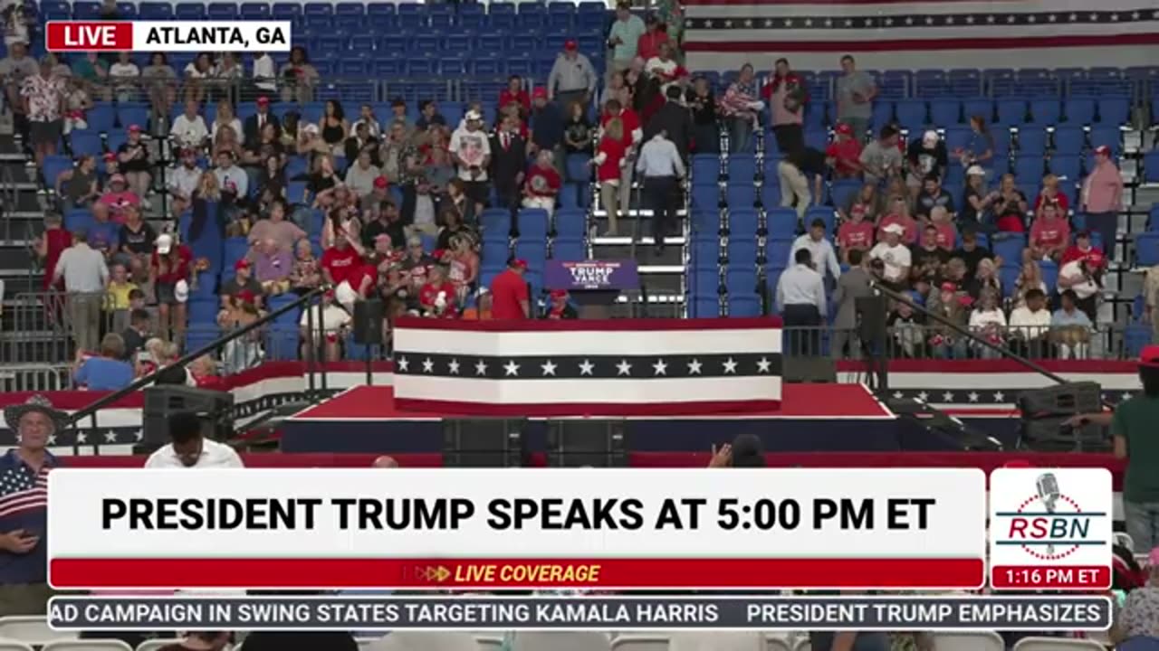 Trump Rally Atlanta Georgia