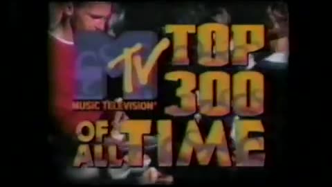 May 1991 - Promo for MTV's 'Top 300 Videos of All Time'