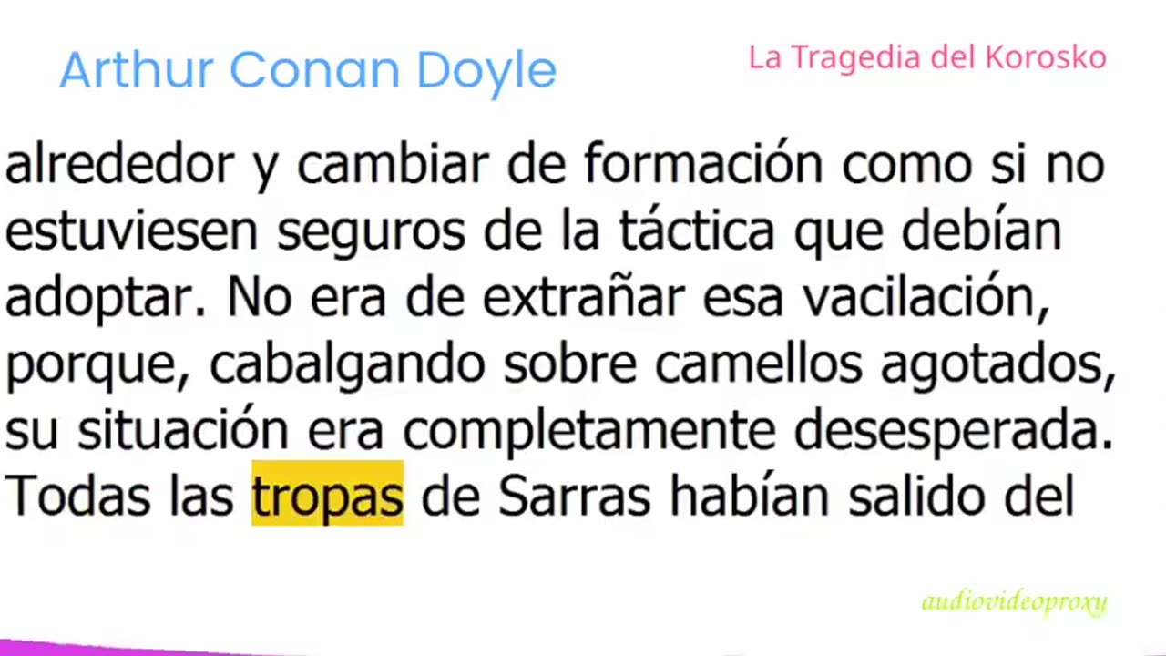 Arthur Conan Doyle - La Tragedia del Korosko 2/2