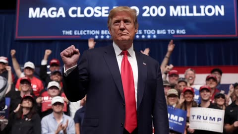 The Election Becomes To Big To Rig,Trump Says MAGA Close To 200 Million Podcast