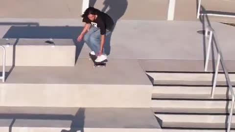 cool skateboarding action