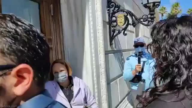 Evitan entrada Capitolio