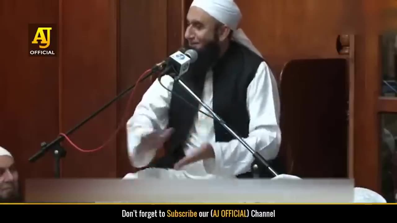 Do one thing before sleeping Molana tariq jamil