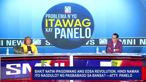 Bakit natin ipagdiwang ang EDSA revolution? —Atty. Panelo