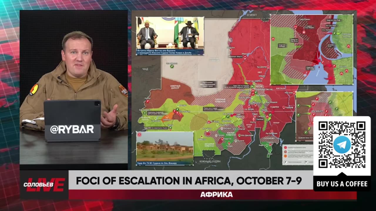 ►🚨▶⚡️ Rybar Review of Africa on Oct.7-9 2024