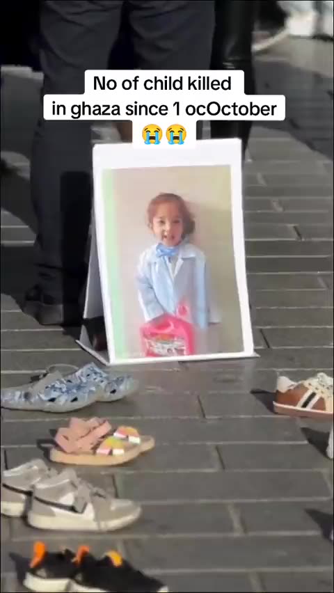 No of child killed in Gaza since 1 October.