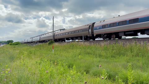 Amtrak Lake Shore Limited - Elkhart, In