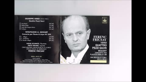 Mozart - Concerto for Flute and Harp Schmitz Helmis Fricsay RIAS
