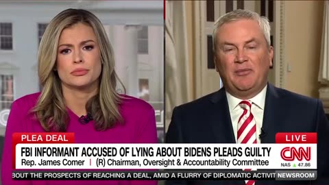 James Comer Cornered on CNN Over Discredited Witness in Hunter Biden Probe