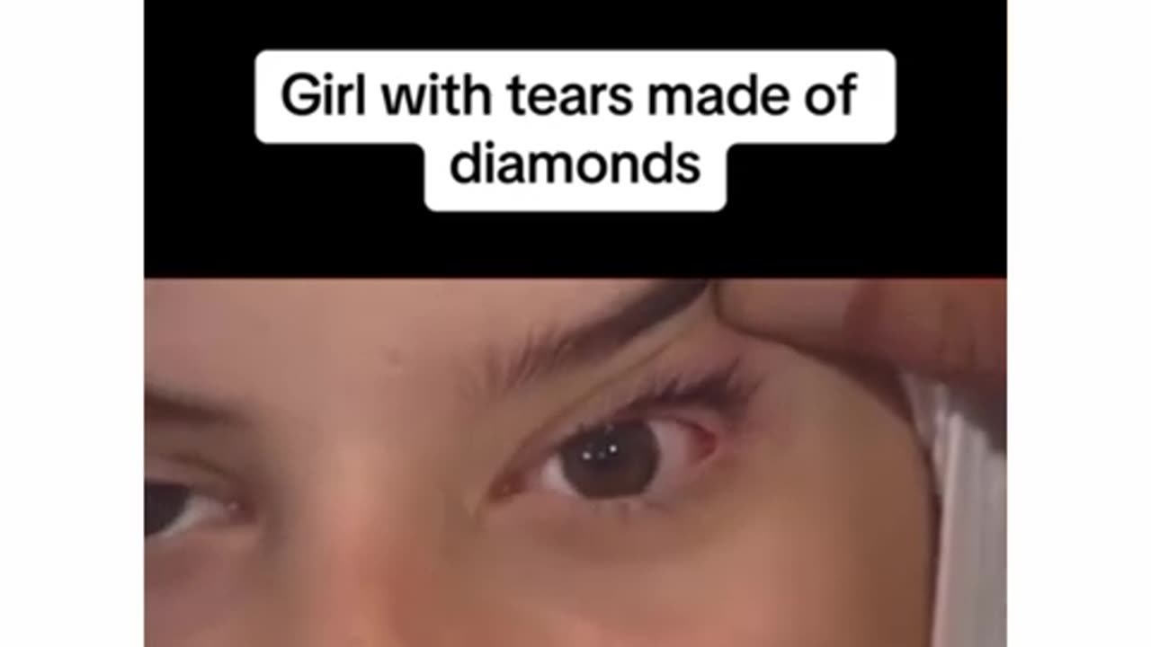 LEBANESE GIRL’S SUPER POWER…SHE CAN CREATE CRYSTALS OR DIAMONDS WHEN SHE CRIES‼️