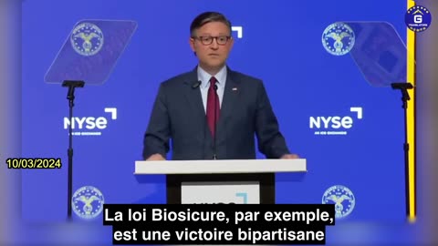 【FR】Le président Johnson expose sa vision économique pour faire face à la Chine