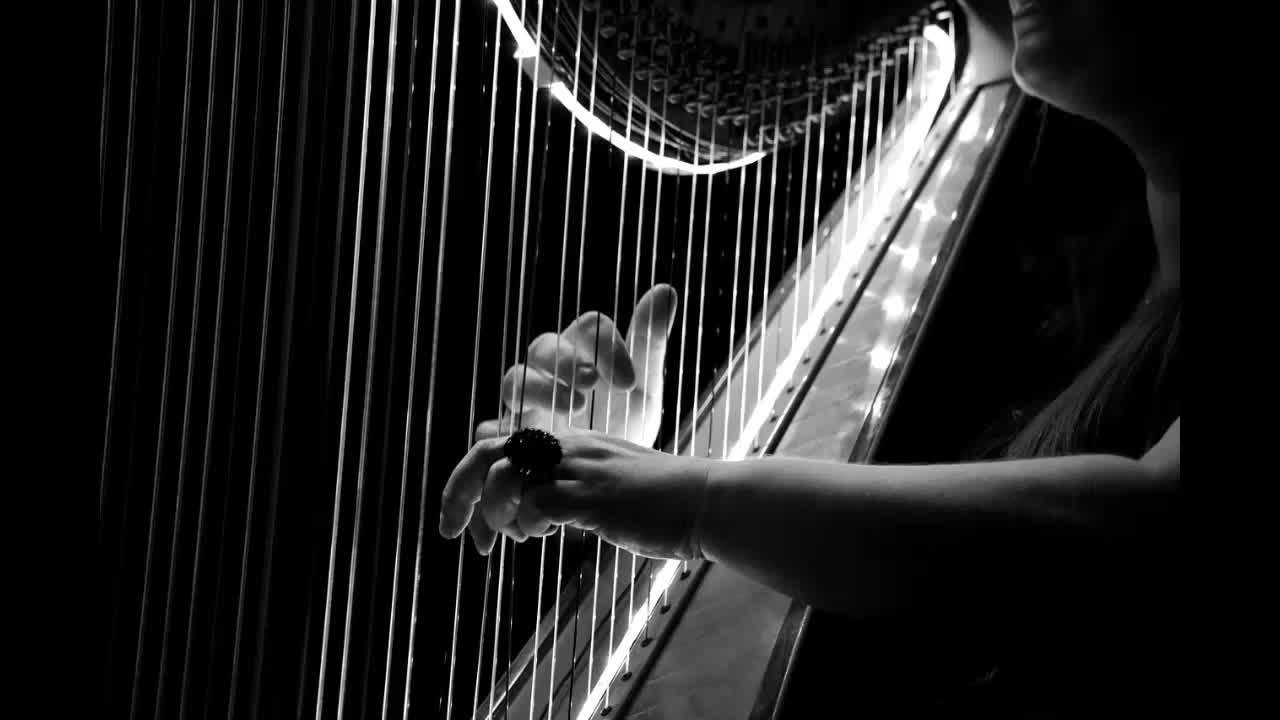 Lovely harp music - Relaxing Dinner background music