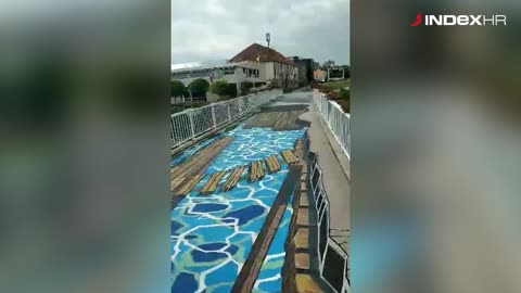 U Vukovaru oslikani prekrasni trodimenzionalni mostovi