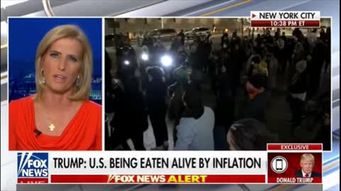 President Trump on Ingraham Angle discussing the Kyle Rittenhouse verdict - 11/19/2021