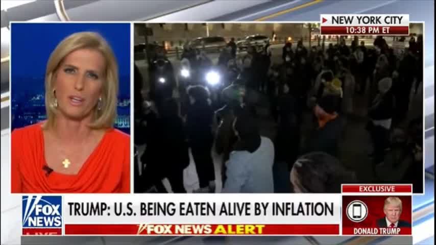 President Trump on Ingraham Angle discussing the Kyle Rittenhouse verdict - 11/19/2021